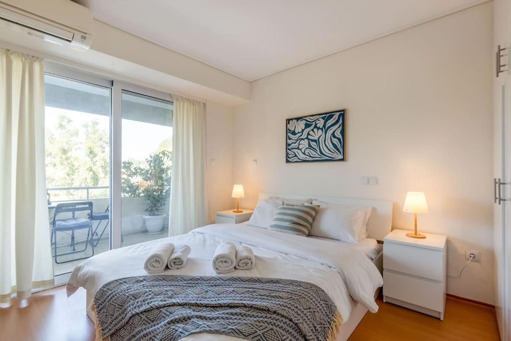 Glyfada Center Sea View Apt Appartement Athene Buitenkant foto