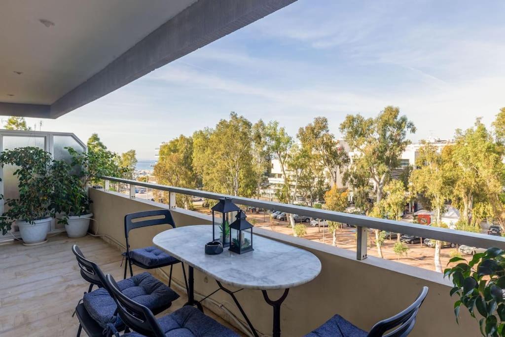 Glyfada Center Sea View Apt Appartement Athene Buitenkant foto