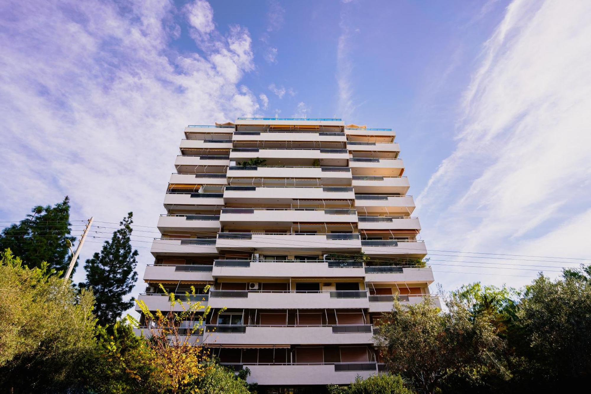 Glyfada Center Sea View Apt Appartement Athene Buitenkant foto